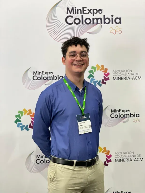 Argenis Marin, retrato en MinExpo Colombia 2025
